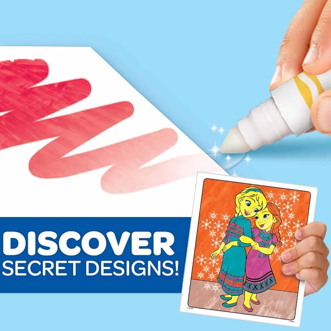 Crayola Frozen Color Wonder Coloring Set, 18 Mess Free Coloring Pages for Toddlers, Toys for Kids, Toddler Gifts