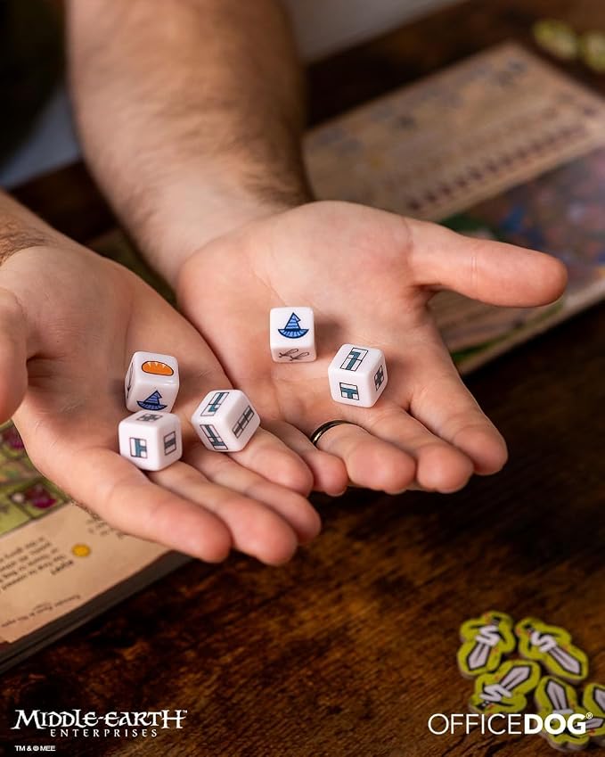 Asmodee The Hobbit: There and Back Again Board Game - Competitive Story-Driven Strategy Game, Thrilling Family Adventure for Kids & Adults, Ages 10+, 1-4 Players, 30 Minute Playtime | Competitive Story-Driven Strategy Game, Thrilling Family Adventure f...