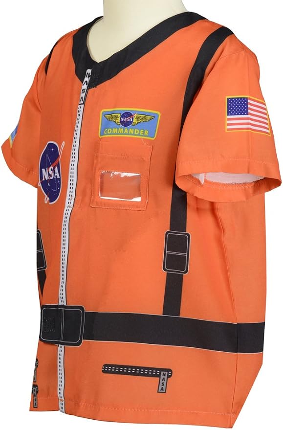 Aeromax, Inc. My 1st Career Gear Orange Astronaut Top, Ages 3-6