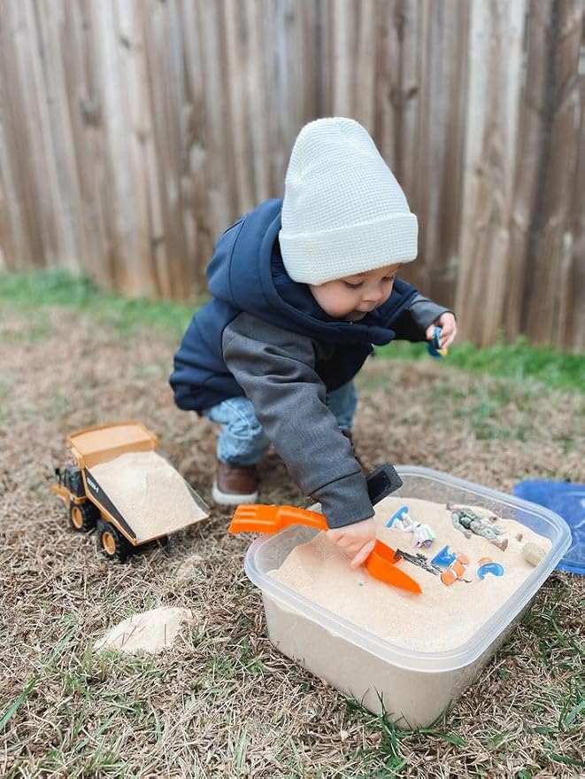 KIDMARKT RC Dump Truck Toy for Kids | 9-Channel Metal Construction Vehicle with Working Bed, Lights & Sounds, Rechargeable Remote Control Truck for Boys Ages 3-12, Durable STEM Gift for Birthday 2026