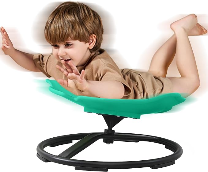 Sensory Spinning Chair for Autistic Kids, Autism Sensory Products | 360° Sensory Swivel Chair, Spin Seat for Children With ADHD, Safe & Smooth Sit and Spin Improve Balance,Gift For Ages 3+