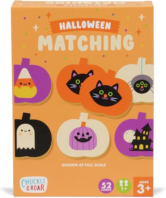 Chuckle & Roar - Halloween Matching - Family Game Night Fun - Spooky Themed Classic Game - Great for Preschool Learning - Ages 3 and Up