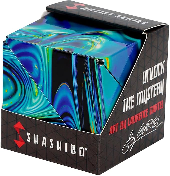 Shashibo DODECA Magnetic Puzzle Cube, Stress Relief Fidget Toy | 100+ Possible Shapes, Sensory Fidget Toy For Adults & Kids, Fun Shape Shifting Puzzle Box For All Ages