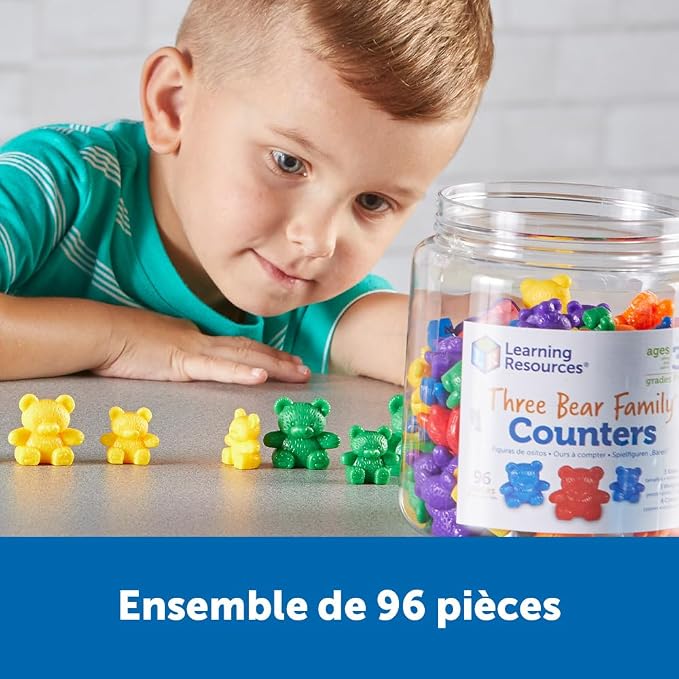 Learning Resources Three Bear Family Counters