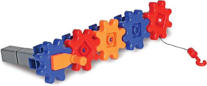 Learning Resources STEM Explorers Machine Makers - 60 Pieces, Ages 5+, Building Montessori Toys, Engineering Activities, Fine Motor Skills