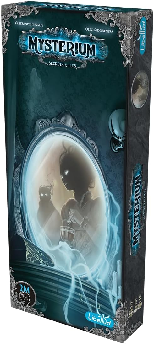 Mysterium Secrets & Lies Board Game Expansion (2025 Refresh) | Cooperative Psychic Mystery Game for Familes, Kids & Adults, Ages 10+, 3-7 Players, 45 Minute Playtime