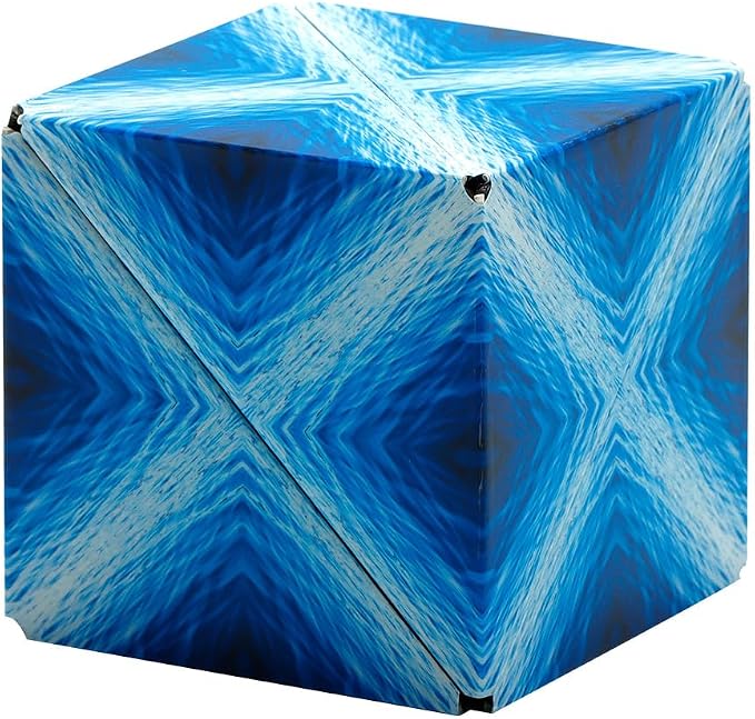 Shashibo DODECA Magnetic Puzzle Cube, Stress Relief Fidget Toy | 100+ Possible Shapes, Sensory Fidget Toy For Adults & Kids, Fun Shape Shifting Puzzle Box For All Ages