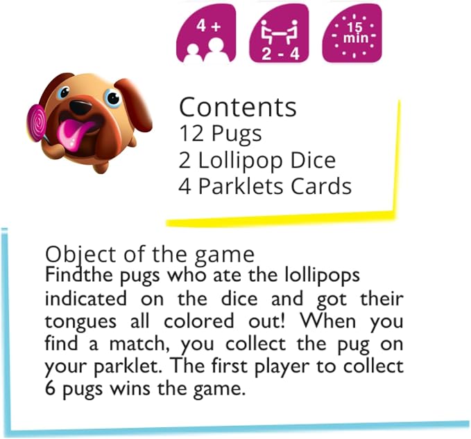 Tongues Out! The Squishy, Squeezy Preschool and Children Game - Educational Puppy Fidget Memory Color Matching Fun by Blue Orange Games - 2-4 Players for Ages 4+