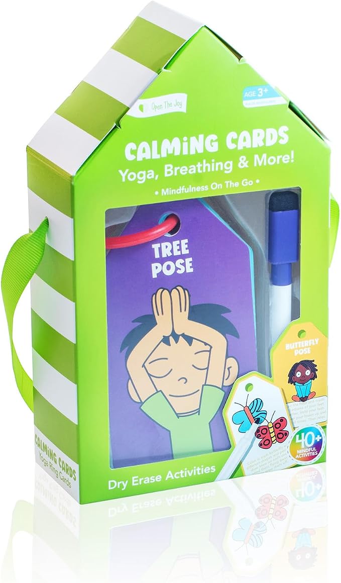 Dry Erase Calming Cards – Kids Mindfulness SEL Set