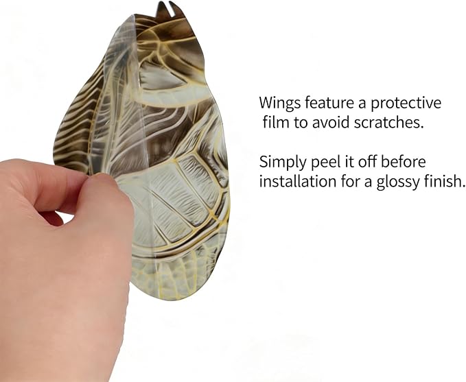 3D Acrylic Insect Puzzle DIY Bug Model Kit Animal STEM Gift | Building Kits Crafts Figurine Sculpture Nature Decoration Educational Display Toys for Kids Teens and Adults (Bell Cricket)