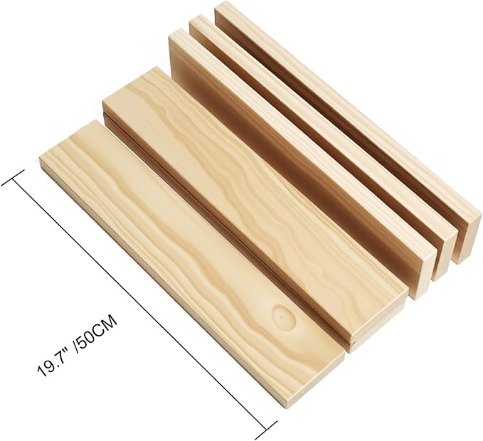 Giant Wooden Building Blocks for Kids& Classrooms - 32Pcs Extra Large Pine Construction Planks 19.7 in, Big Building Blocks Set for Outdoor & Indoor STEM Play, Jumbo Preschool Educational Toy (44 lbs)