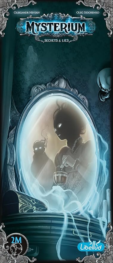 Mysterium Secrets & Lies Board Game Expansion (2025 Refresh) | Cooperative Psychic Mystery Game for Familes, Kids & Adults, Ages 10+, 3-7 Players, 45 Minute Playtime