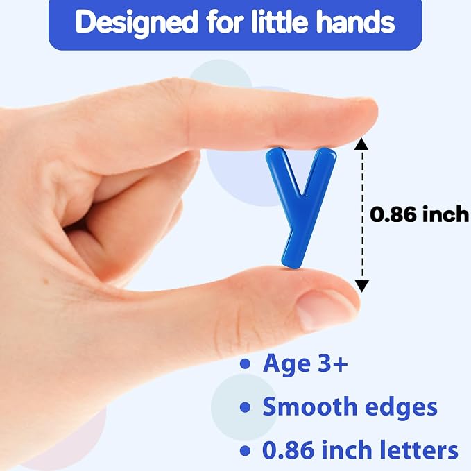 278 Pcs Lacing Letters Beads, 10 Color Alphabet Letter Beads Learning Toys with 18 Laces, Lowercase ABC Bead Letters Toys for Kids Ages 3+, Home Manipulatives for Preschoolers, Back to School Supplies