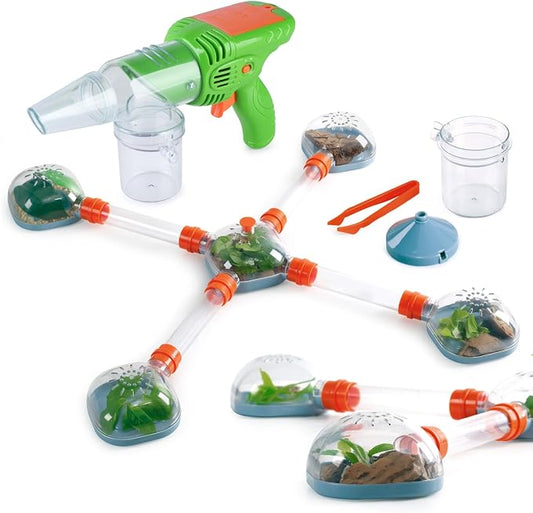 PLAY Bug Catcher Kit for Kids, Bugs Toys for Kids 3-5, Bug Vacuum Catching Kit, Critter Keeper Habitat, Insect Collection Terrarium, Summer Outside Toys for Toddlers 1-3 4 5 6 7 8+ Boys Gift