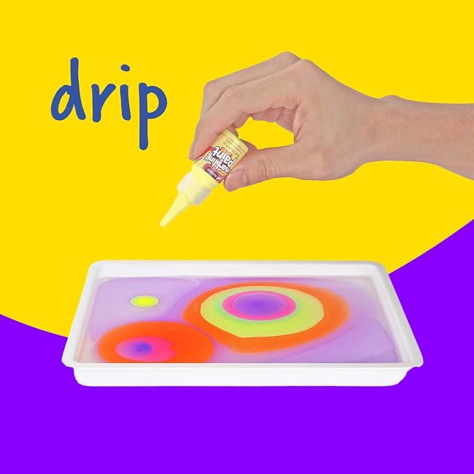 Marbling Paint Art Kit for Kids - Arts & Crafts Gifts for Girls & Boys | Craft Kits Set for Kids Ages 6-12 Years Old - Gift Ideas Activities Toys Age 6 7 8 9 10 Year Olds - Marble Painting Sets