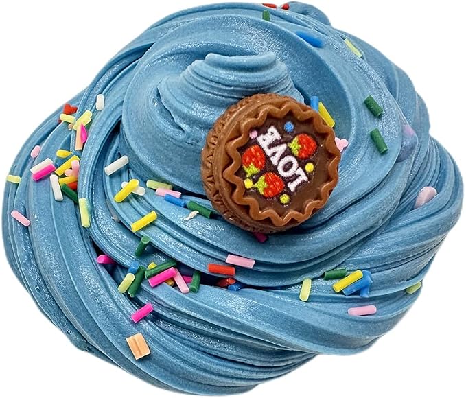 inksbui Butter Slime Kit 34 Packed Two-Toned Colorful Slime, Stress Relief Toys, Party Favors for Kids Girl Boys Kids 6 7 8 9 10 11 12