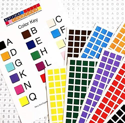 Huge Mosaic Puzzle Poster Kits | Group Project | No Mess Paint by Sticker | Stay at Home Activity | Classroom | One Sticker at a Time! | Large Parrot | Learning Fun | 40” X 36” Giant Poster