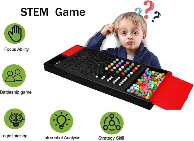 Code Breaking Board Game for 2 Players – Classic Codebreaker STEM Logic Puzzle Game, Brain Teaser Strategy Game for Boys & Girls Ages 8+, Family Game Night & Birthday Gift