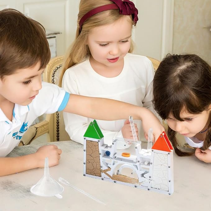 Ant Farm Kit for Kids, Sand Ant Habitat Terrarium, Ant Colony Observation | Sand Habitat, Ant Colony Observation, Watch Ants Dig Tunnels, STEM Learning, Nature Exploration, Science Toy Gift for Kids