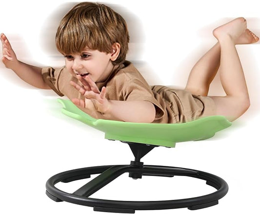 Spinning Chair for Autistic Kids, Sensory Toys for Kids With Autism | 360° Sensory Swivel Chair, Spin Seat for Children With ADHD, Safe & Smooth Sit and Spin Improve Balance,Gift For Ages 3+