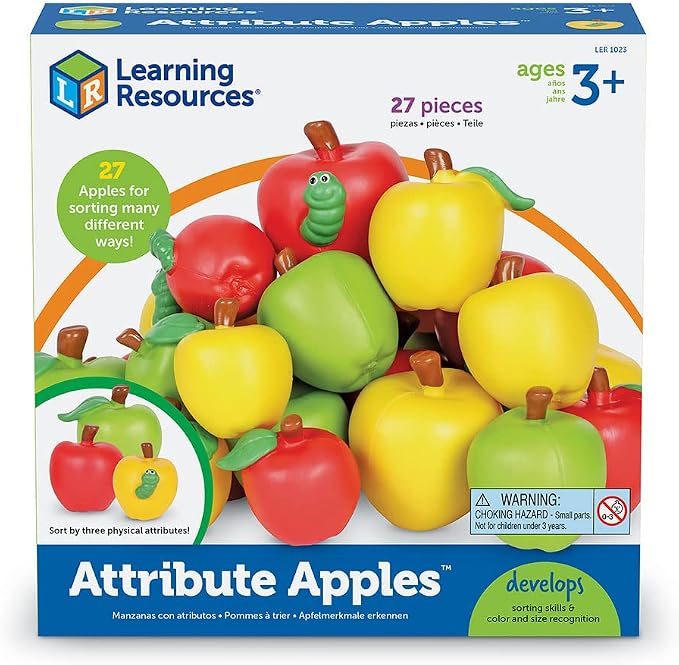 Learning Resources Attribute Apples
