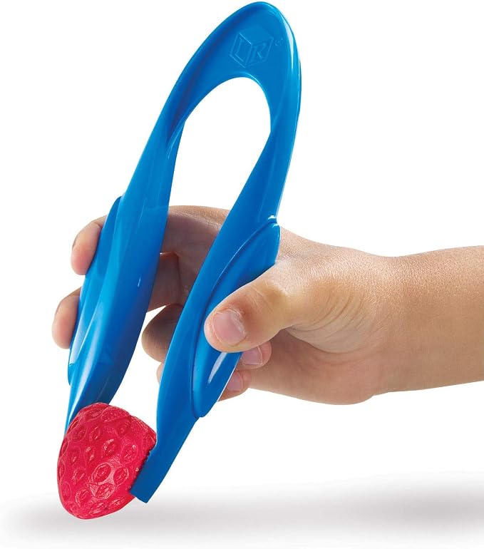 Learning Resources Jumbo Tweezers, Set Of 12, Sorting & Counting, Preschool Science, Homeschool, Toddler Fine Motor Skill Development (Pack of 12)
