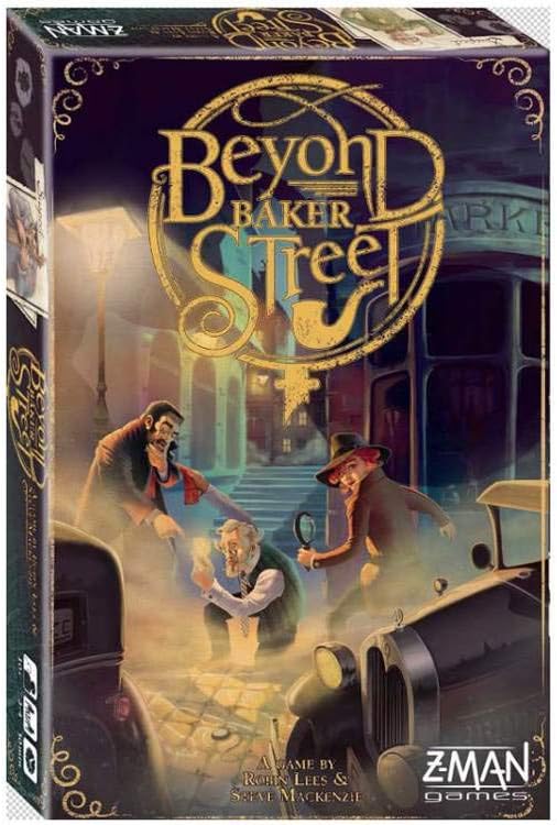 Beyond Baker Street Board Game - A Cooperative Mystery and Deduction Challenge for Kids & Adults, Ages 10+, 2-4 Players, 30 Minute Playtime, Made by Z-Man Games