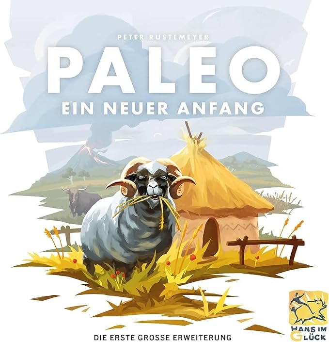 Z-Man Games Paleo A New Beginning Board Game Expansion - Forge a New Chapter in Human History! Cooperative Strategy Game for Kids & Adults, Ages 10+, 2-4 Players, 45-60 Minute Playtime