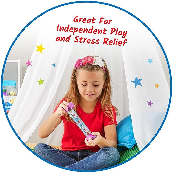 hand2mind Sensory Fidget Tubes, Sensory Toys, Travel Toys, Quiet Fidgets for Classroom, Calm Down Corner Supplies, Anxiety Relief Items for Kids, Toddler Stocking Stuffers, for Kids | Sensory Toys, Travel Toys, Quiet Fidgets, Anxiety Relief Items, Pres...