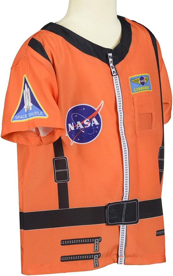 Aeromax, Inc. My 1st Career Gear Orange Astronaut Top, Ages 3-6