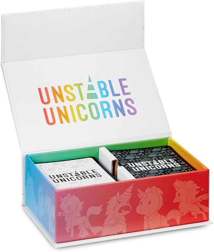 Unstable Games Unstable Unicorns Card Game - Strategy Party Game for 2-8 Players, Ages 8 and Up - Funny Family Game Night Card Game from the Creators of Here to Slay