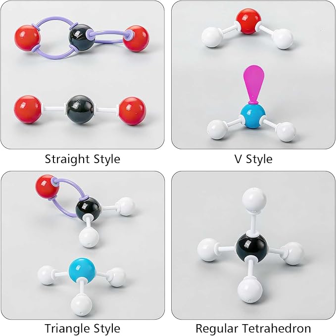 Chemistry Molecular Model Kit (304 Pcs) for Student and Teacher,Organic and Inorganic Chemistry Learning Set,Motivate Enthusiasm for Learning Chemistry and Raising Space Imagination