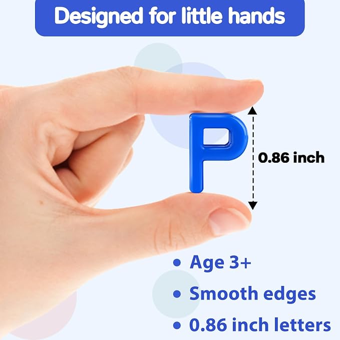 278 Pcs Lacing Letters Beads, 10 Color Alphabet Letter Beads Learning Toys with 18 Laces, Uppercase ABC Bead Letters Toys for Kids Ages 3+, Home Manipulatives for Preschoolers, Back to School Supplies