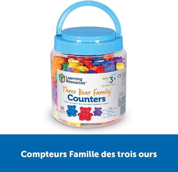 Learning Resources Three Bear Family Counters