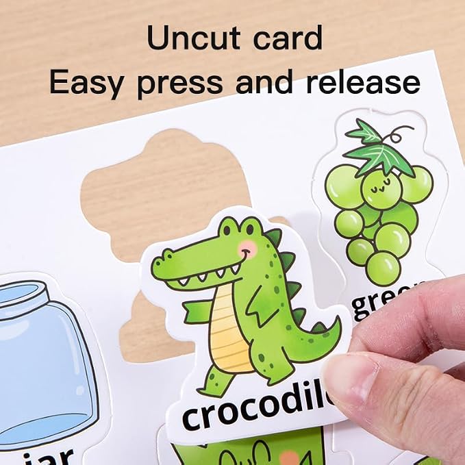 Montessori Busy Book Color Sorting Toys for Toddlers 3-5, Autism Educational Toys Preschool Learning Activities for Kids,Poke a dot Book Sensory Fine Matching Games for 3 Year Old Boys Girls Gifts