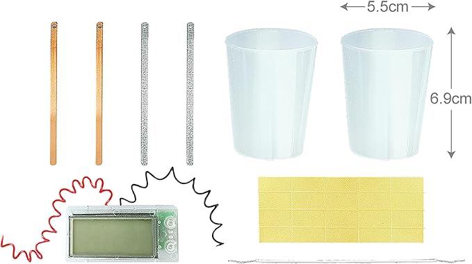 4M: Green Science: Potato Clock - DIY & Experience Battery-Free Renewable Energy, Power A Digital Clock, STEM Learning Craft Activity Kit, Kids Age 5+