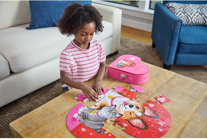 Crocodile Creek Jigsaw Puzzle, 36 Piece for Kids 3 Years and Up, Heavy-Duty Shaped Box for Storage, Finished Puzzle Size 18 x 24 inches, Friends Fur-Ever