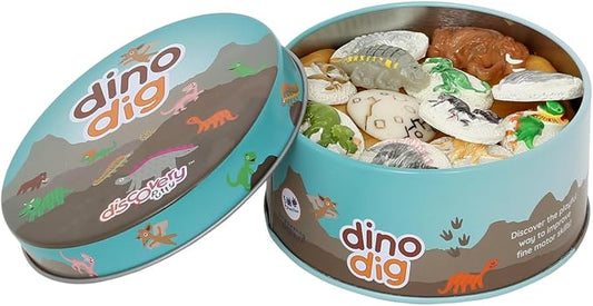 Fun & Function The Original Discovery Putty - Therapy Putty for Kids w/Hidden Dinosaur Pieces - Dino Dig Set for Kids with Special Needs