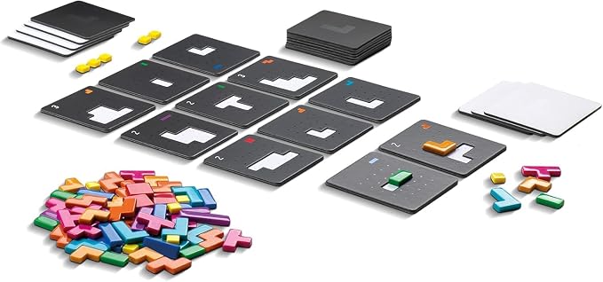 Asmodee Project L - A Tile-Matching Brain Burner with Multi-Layered Puzzles! Strategy Game, Family Game for Kids & Adults, Ages 8+, 1-4 Players, 30 Min Playtime