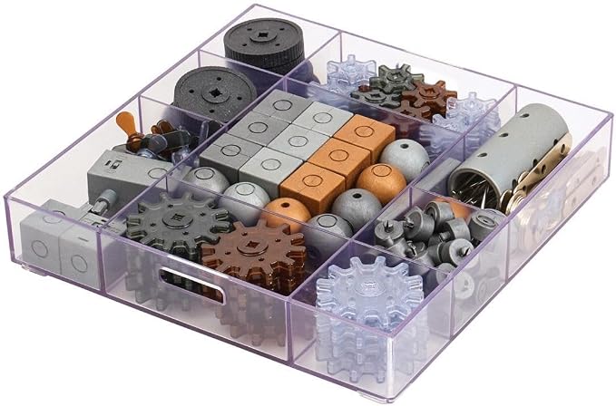 Kaplan Early Learning Company Motors and Magnets Loose Parts STEM Kit - 178 Pieces
