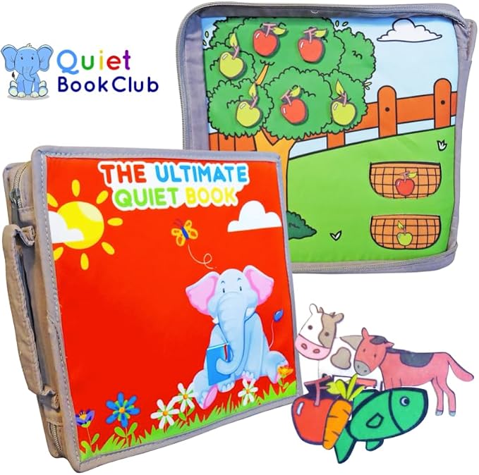 My Preschool Busy Book Montessori Busy Book, Preschool Busy Book, Airplane Travel Essentials & Road Trip Activities