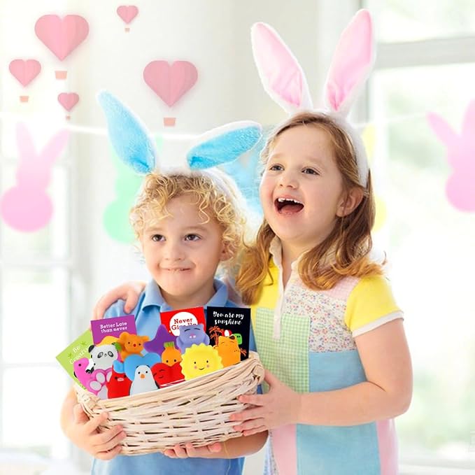 Squishy Toys for Kids, 28 Pack Mini Mochi Squishies and Cards | Soft Fidget Toys Goodie Bag Stuffers Party Favors for Kids Treasure Box Classroom Prizes