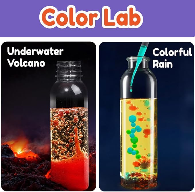 BenBen Science Kit for Kids Age 8-10, 80 Experiments Set, Birthday Gift | STEM Toy for Boys Girls, Homeschool Classroom Education, Family Group Screen-free Learning Activity, Back to School Gift