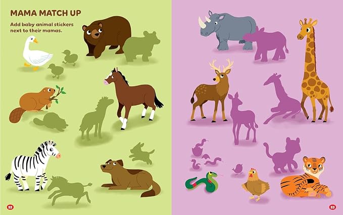 Toddler Sticker Activity Book Includes 500+ Stickers - Learn ABCs, Counting, Colors and More for Kids Ages 2 - 5 (Start Little Learn Big Series)