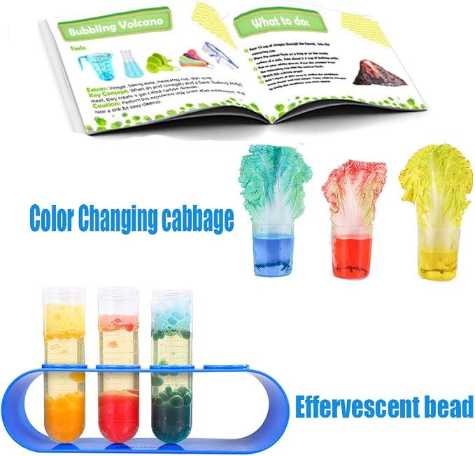 UNGLINGA Kids Science Experiment Kit with Lab Coat Scientist Costume Dress Up and Role Play Toys Gift for Boys Girls Kids Christmas Birthday Party | Dress Up and Role Play Toys Gift for Boys Girls Kids Christmas Birthday Party