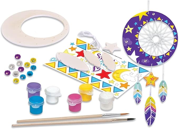 Craft Set - Dream Catcher Classic Wood Paint Kit