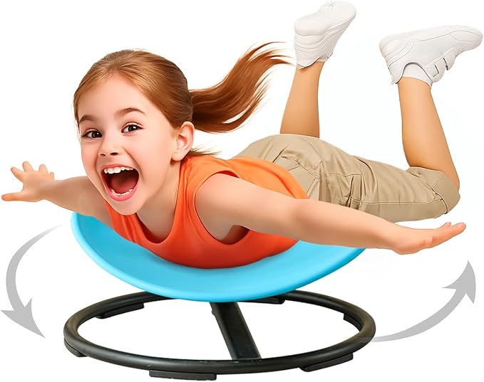 Sensory Spinning Chair For Kids With Autistic, Sit And Spin Toy Age 3+ | Autism Spinning Chair Supports Balance, Focus And Motor Skills, Sensory Chair For Home, School And Sensory Room Must Haves
