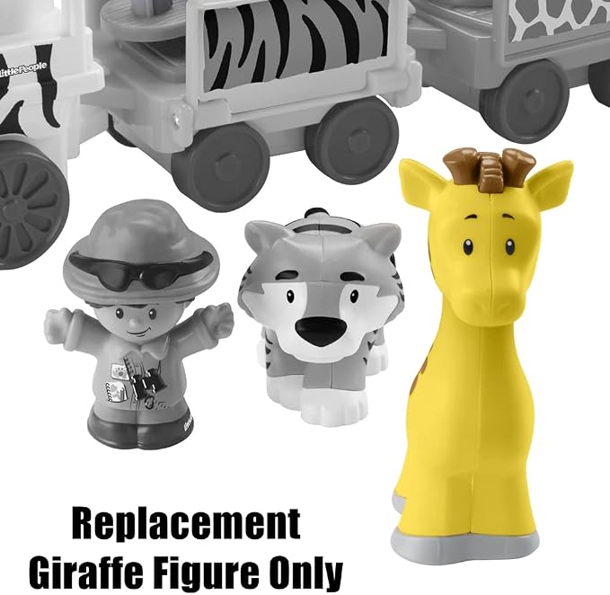 Replacement Part for Fisher-Price Little People Musical Zoo Train Playset - M0532 ~ Replacement Giraffe Figure