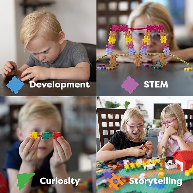 KADU Classic 250 Piece Classic Set - STEM/STEAM Building + Construction Toy, for Open + Imaginative Play Ages 5+ (Pack of 2)