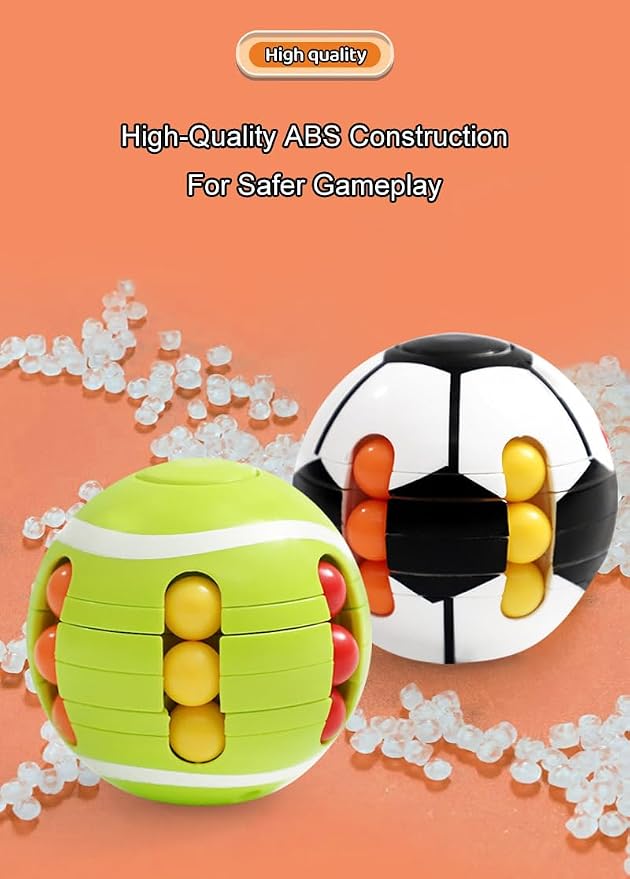 Puzzle Sport Ball Toys - 3D Brain Teasers and Puzzle Games for Kids and Adults, Spatial Puzzle Games for Ages 3+, Intelligence 2.5" Small Magic Bead, Hand Sport, Adult Relieve Stress, Gifts for Boys